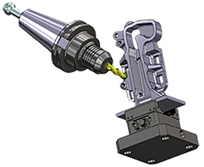 Mastercam Multiaxis simultaneous 4- and 5-axis machining