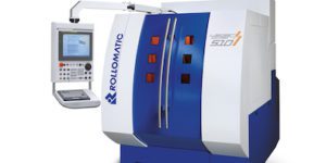 Rollomatic’s LaserSmart 5-axis CNC laser-cutting machine