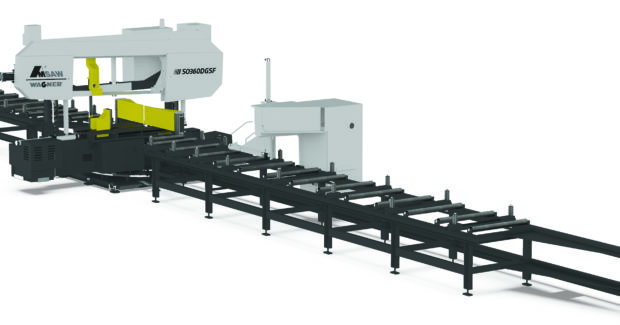 Advanced Machine & Engineering’s AMSAW-WAGNER dual-column miter bandsaws