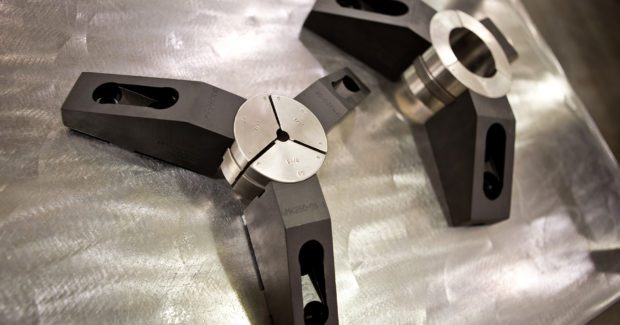 Dillon Manufacturing’s dual-purpose collet pad jaws