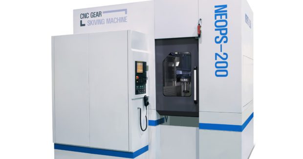 Helios Gear Products YG Tech’s compact CNC NEOPS 200 power skiving machine