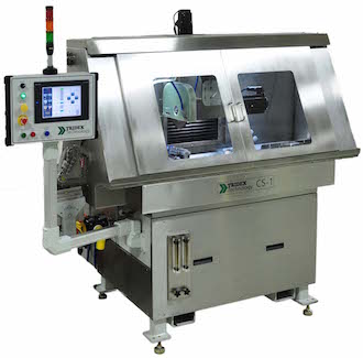 Tridex Technology’s CS1-E electrochemical cutoff machine