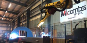 McCombs Steel in Statesville, N.C., BeamMaster robotic welding