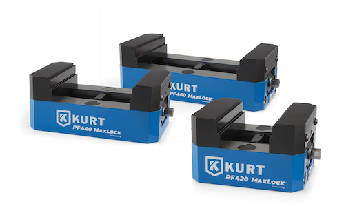 Kurt Workholding Precision Force (PF) MaxLock vises