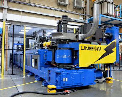 Unison 130 tube bender