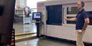 MC Machinery Mitsubishi GX-F Advanced Series artificial intelligence-enabled fiber laser