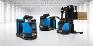 autonomous mobile robots, AMRs, Seegrid, Palion AMR fleet