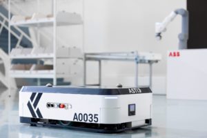 ABB Robotics, Automate 2022, GoFa, ASTI Mobile Robotics EBOT 350