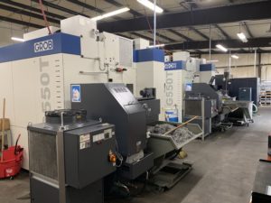 Honeycutt Manufacturing, GROB, Siemens CNC, GROB G550T 5-axis universal machining center, aerospace