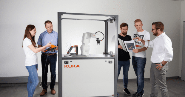 KUKA, robotic automation, software simulation, KUKA.Sim, KR AGILUS, small robot, KR C5 micro controller