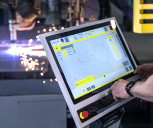 ESAB Cutting Systems, Intuitive CNC Controller, Automated Plasma and Oxy-fuel Cutting, Oxy-fuel Cutting, Automated Plasma, Vision T6 CNC, Steve Zlotnicki, utting, beveling, and marking tools, DMX Plasma Beveler, Vision T6, Columbus®, InduSuite family of software