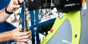 REGO-FIX, powRgrip, tool holding, SATELITTE 2023, tabletop press-fit, Swiss precision tooling