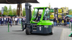 Martin McVicar, Combilift, Combi-CB70E, Combi-CUBE, Auto Swivel Seat