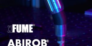 xFUME® ABIROB® AF500, ABICOR BINZEL, industrial robot welding applications, cobots, weld fume extraction, ABICOR BINZEL's xFUME® ADVANCED or Industrifume™