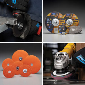 A Range of Abrasive Solutions for a Smart User Experience, Saint-Gobain Abrasives, “Work Smart with Norton”, grinding, cut-off, blending, finishing solutions, Abrasive Process Solutions (APS), Norton Vortex® Rapid Prep Non-Woven Flap Discs, Norton Vortex Rapid Blend Coarse Grit Wheels, Norton QUANTUM3™ Line of Grinding and Cutting Wheels, Norton BlazeX F980 Fiber Discs, COOL FRICTION technology