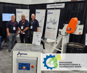 Jorgensen Conveyor and Filtration Systems, WIMTS, Mazak Discover, Will-Fill, conveyors, filtration, coolant solutions, FlexForce, spindle coolant, Jorgensen’s Auger Assist Conveyor, EcoFilter conveyor, Integrex, Ez Series