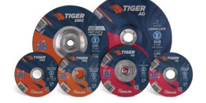 Abrasives Leap Forward: Extending Product Life Spans and Enhancing Performance, Abrasives Provider Offers the Next Evolution of Abrasives, Tiger 2.0 zirconia alumina, aluminum oxide cutting, grinding and combo wheels, Weiler Abrasives, 0% longer to increase efficiency in operations’ cutting and grinding applications