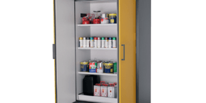 DENIOS Fire Rated storage cabinets, FM 6050, UL, ULC, NFPA, OSHA