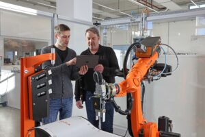 KUKA.MixedReality software, robotics, augmented reality, robotic cells, Roland Ritter, KUKA.SafeOperation, KUKA