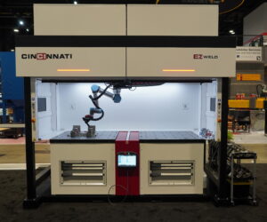 Cincinnati,Matt Garbarino, verteran friendly employer,CLX series, laser cutting machinery,EZ BEND cobot, press brakes,CI Cobotic 100T Welding Cell