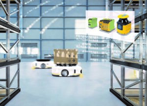 Pilz, safety solution, autonomous mobile robots