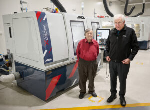 Pat Boland, Pat McCluskey, ANCA, Martin U. Ripple, cutting tools, CNC grinding machines, 50th year anniversary, software, robot arms, control systems, automation services and technology