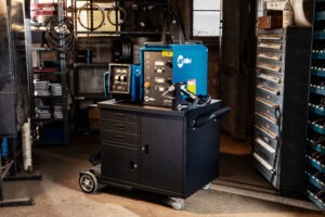 Miller Electric, Miller Electric Manufacturing, Dave Lambert, OptX™ 2kW handheld laser welder, IPG Photonics Corporation, welding shops, welding, laser welder, precision welding, fabrication, TIG