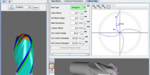 ANCA, ToolRoom RN35 software, faster cycle times and enhancing tool performance, Statistical Process Control, profile fluting, Thomson Mathew, feed rate optimization, CNC, I3dg, LaserUltra, Double corner radius, VRML, ANCA CNC Machines