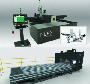 Flex Machine Tool, automated waterjet cutting