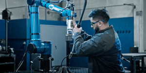 ITW Miller, DIgital, AI, automated industrial robotic systems, cobots