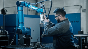 ITW Miller, DIgital, AI, automated industrial robotic systems, cobots