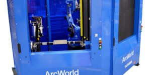 Yaskawa America Inc., Booth N-236601, Functional Safety Unit (FSU), ArcWorld 200 (AW200), 600 mm-x-1,300 mm, AR1440 robot, ANSI/RIA R15.06-2012, YRC1000 robot controller