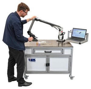 LK FREEDOM Arm models, portable measuring arms, 6-axis touch-probing and 7-axis multi-sensor variants, LK Metrology, 3D inspection and measurement, RDS v6.4 software, InnovMetric's