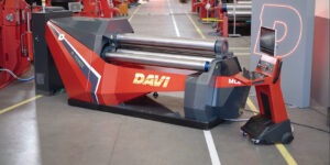 Davi, Davi Inc., FABTECH 2024, e-POWER plate roll machine, Alessandro Soffritti, electric plate roll machine