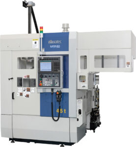 New Gantry Loaded, Single Spindle CNC Turning Center with Y-Axis Milling Function, Murata Machinery USA, MSR60, single-spindle CNC turning center with Y-axis milling, multitasking machining, MWR120, Jeff Kalmbach, Z-axis stroke of 200 mm,