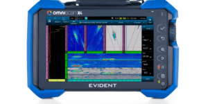 Émilie Péloquin, Evident, OmniScan X4, phased array ultrasonic testing, portable ultrasonic flaw detectors, inspection of large parts