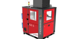 ultrasonic deburring, deburring, Intercable Tools GmbH, UltraTEC innovation GmbH, part of the VOLLMER Group, hydraulic units, Heinz Pramstaller, Thomas Benzing, sonotrode, A25 S ultrasonic deburring technology