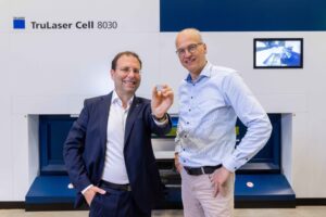 New Partnership Regarding Lasers with Artificial Intelligence, TRUMPF, SiMa.ai, software-centric, embedded edge machine learning system-on-chip, powder metal 3D printers, TRUMPF Laser Technology, Richard Bannmüller, chip (MLSoC) technology, AI-assisted laser technology, Harald Kröger, 3, 000 images per second, quality inspection during laser welding, TRUMPF North America, TRUMPF U.S.